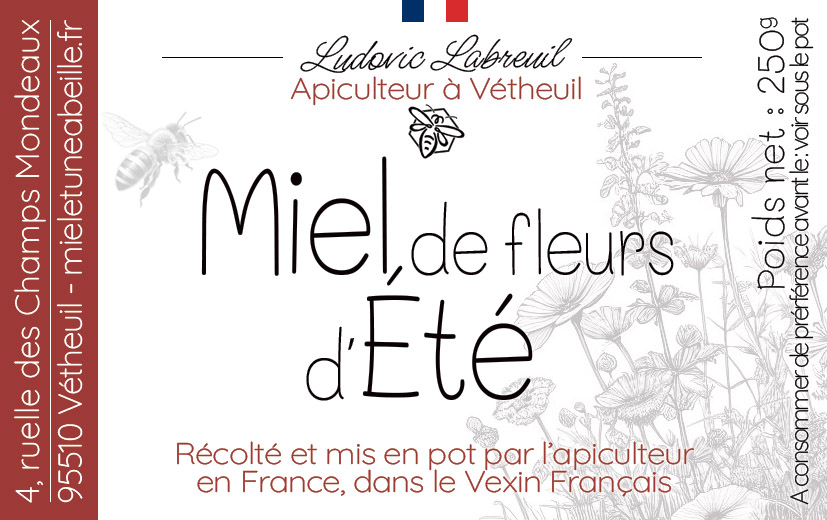 miel de fleurs d'été